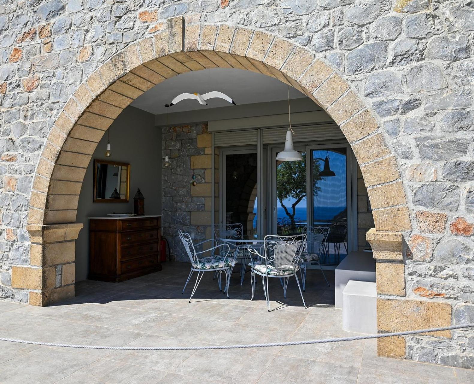 Villa Athina'S Stone House In Kardamyli Exterior foto